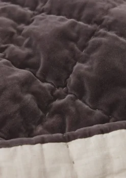 Hand Stitched Velvet Quilt