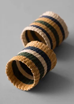 Hand Woven Iraca Napkin Rings