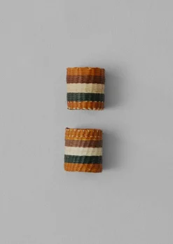 Hand Woven Iraca Napkin Rings