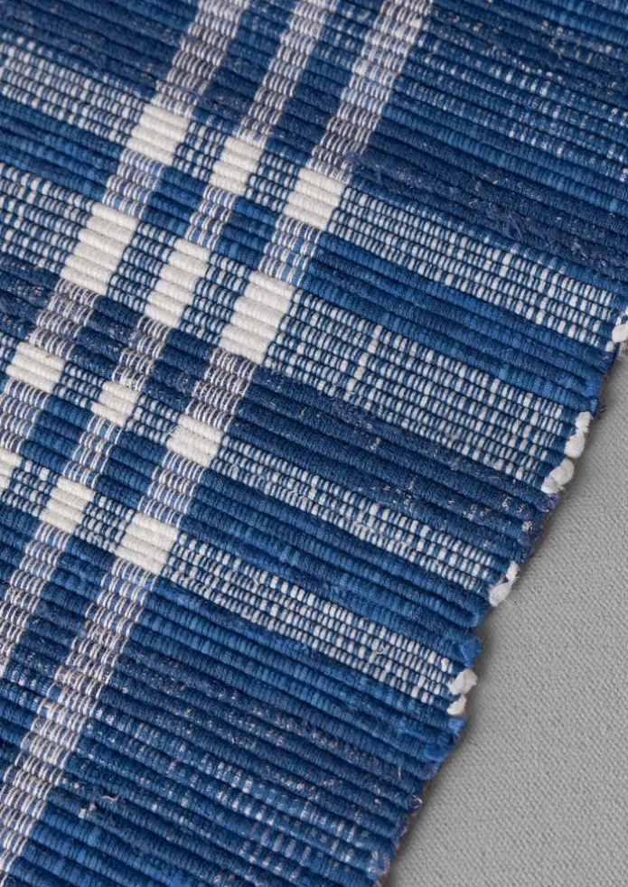 Hand Woven Remnant Fabric Rag Rug