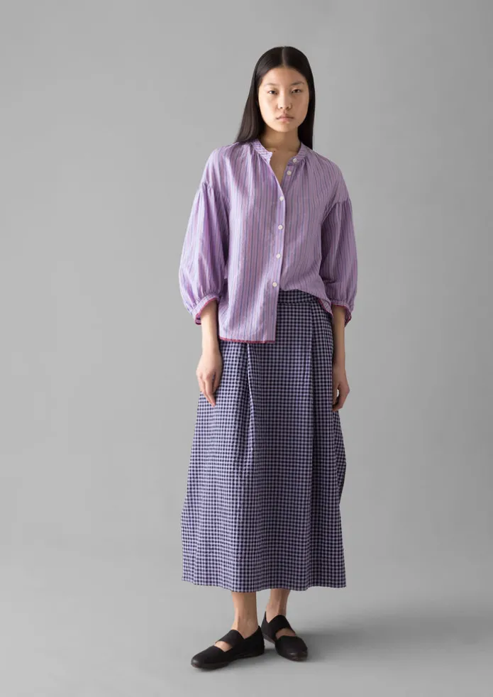 Harmony Stripe Hand Woven Mulmul Shirt