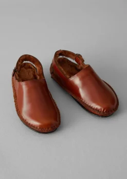 Hereu Cargol Sheepskin Mules