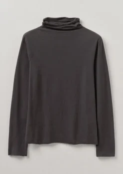 High Neck Soft Cotton Tee