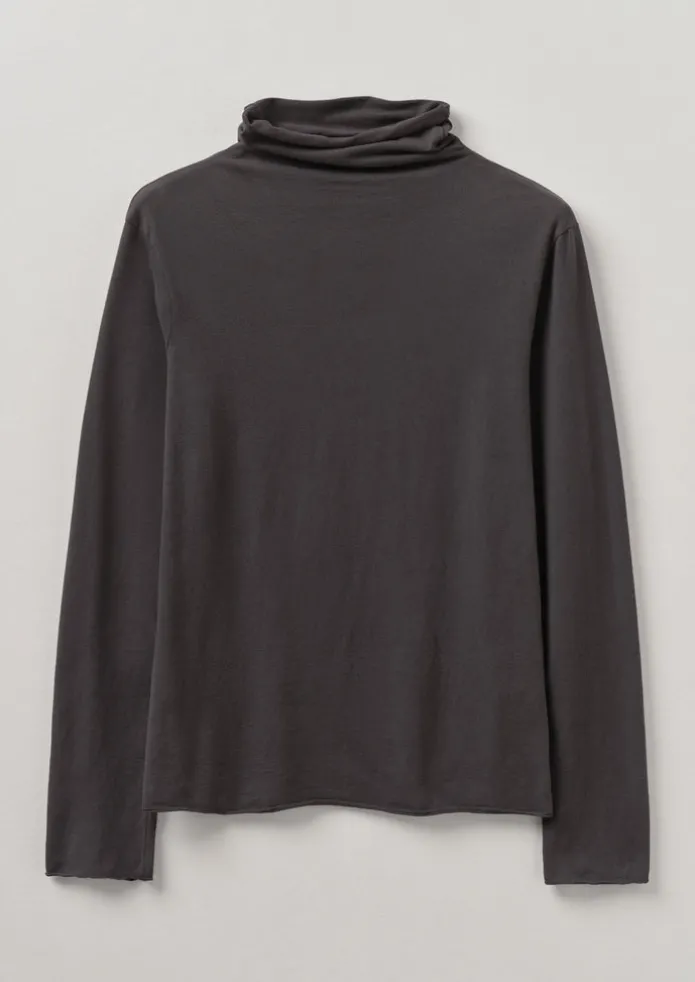 High Neck Soft Cotton Tee