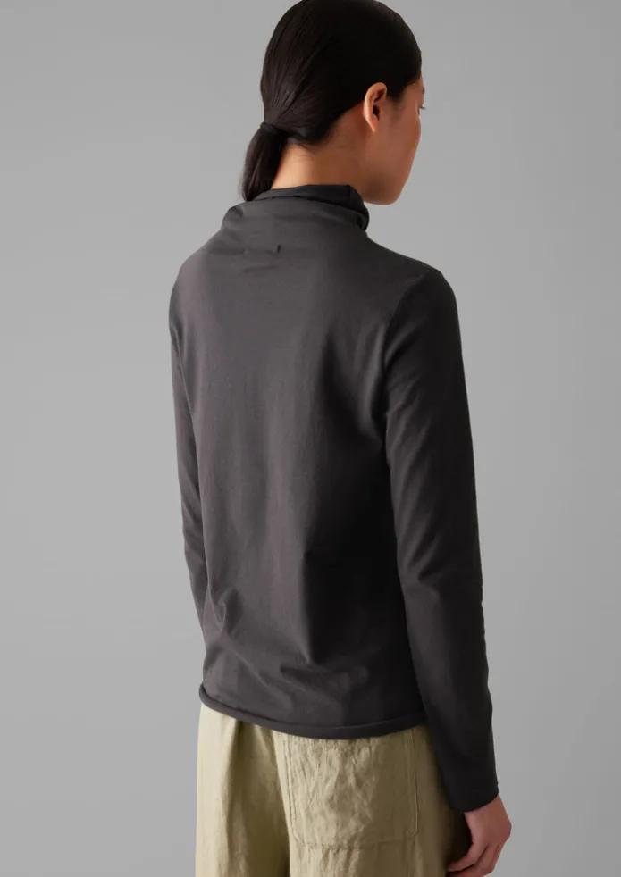 High Neck Soft Cotton Tee