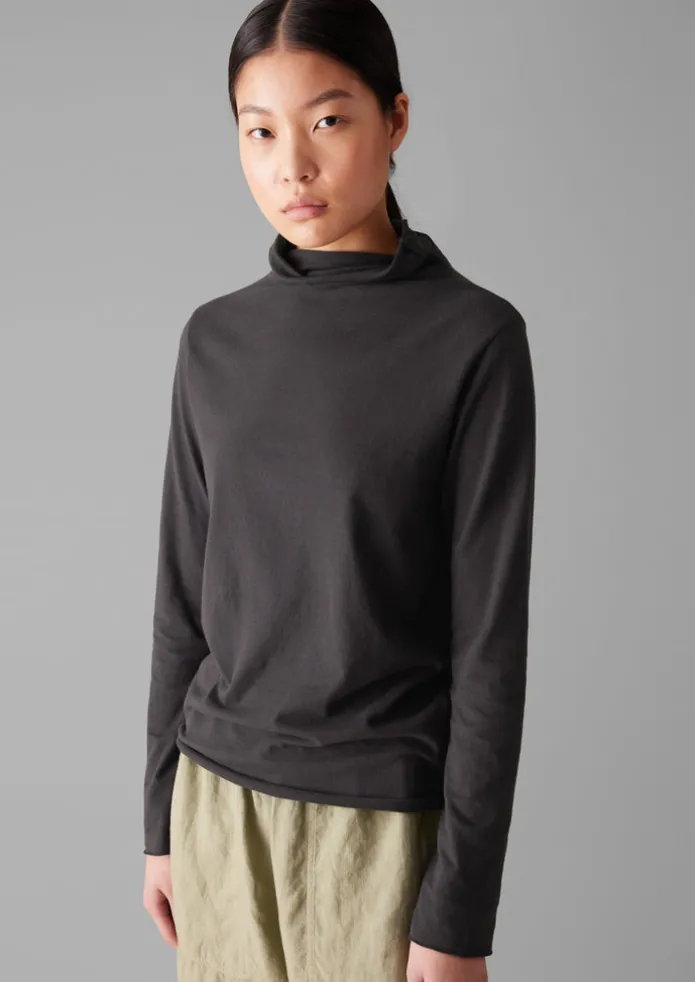 High Neck Soft Cotton Tee