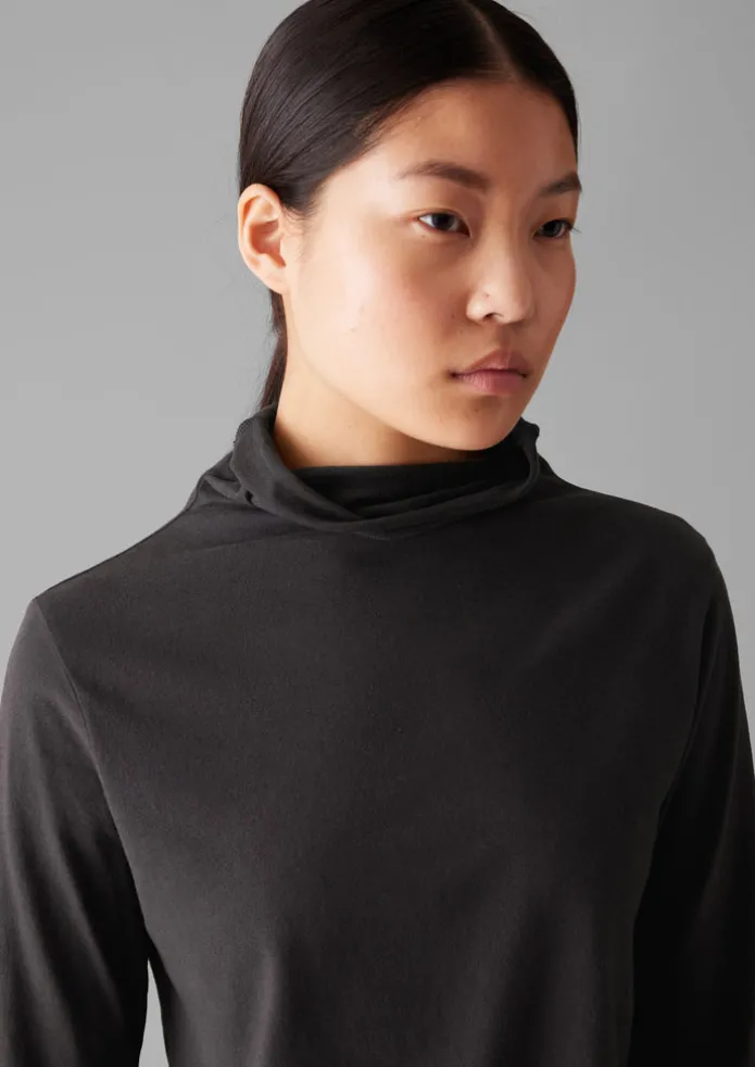 High Neck Soft Cotton Tee