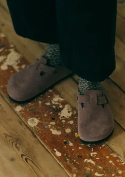 Honeycomb Stitch Wool Socks