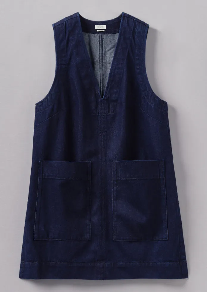 Indigo Denim Cotton Tunic