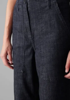 Indigo Denim Workwear Trousers
