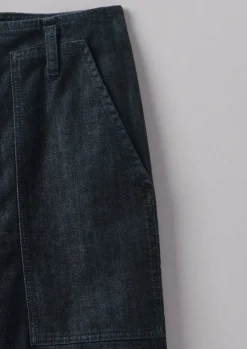 Indigo Denim Workwear Trousers