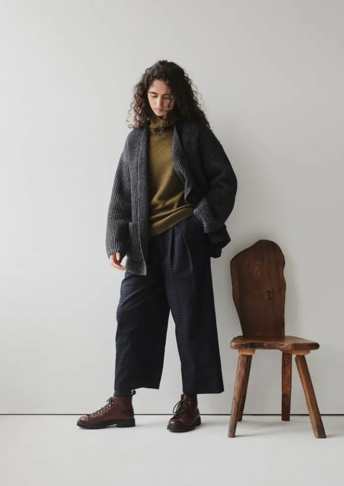 Jude Check Wool Trousers