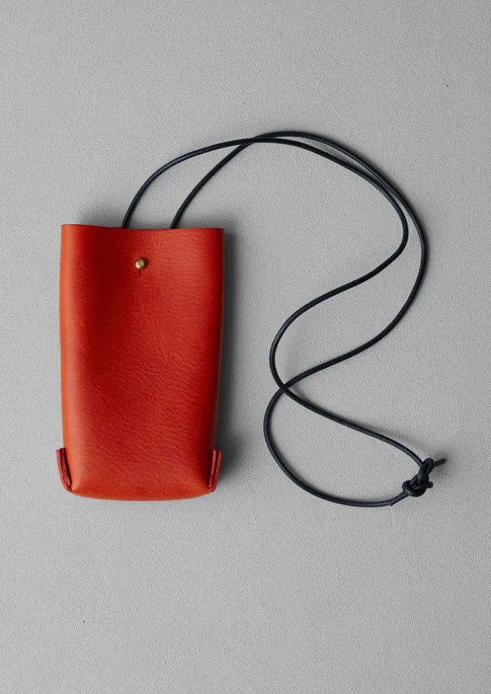 Kate Sheridan Jigsaw Leather Pouch Bag