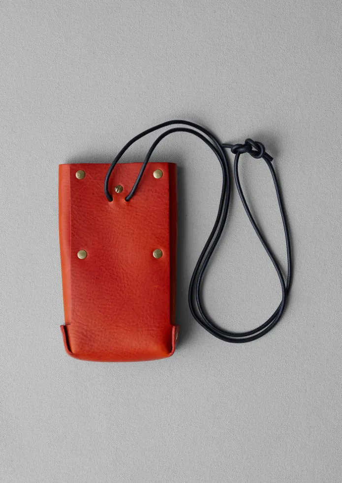 Kate Sheridan Jigsaw Leather Pouch Bag