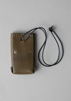 Kate Sheridan Jigsaw Leather Pouch Bag