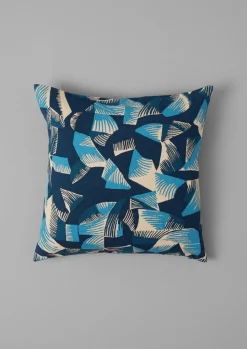 Kinetic Geo Linen Cushion Cover