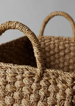 Large Chatai Weave Hogla Basket