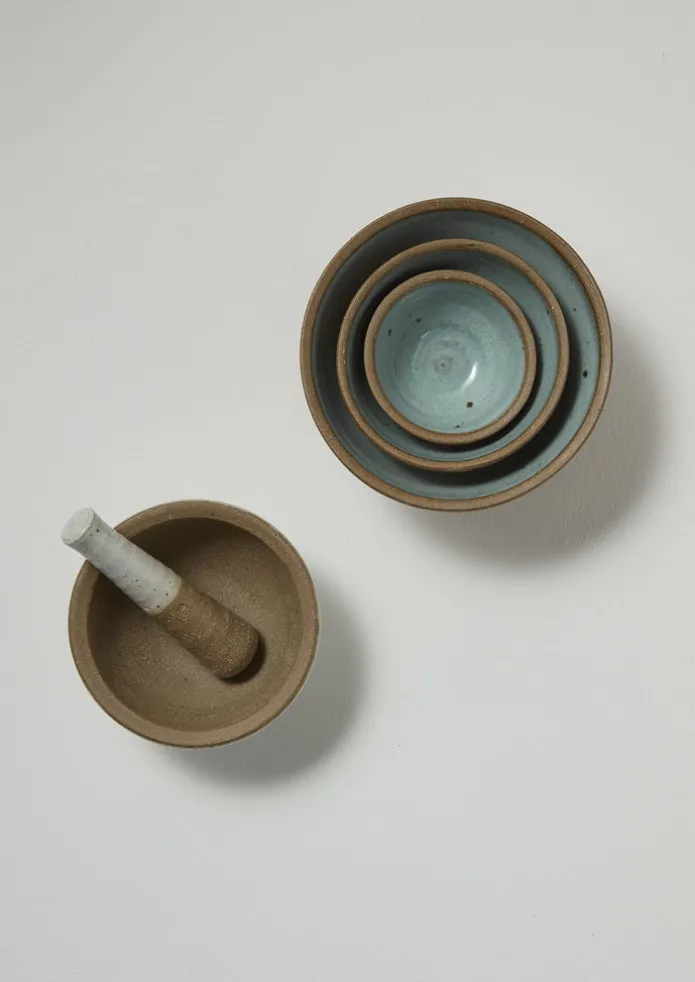 Leach Pottery Pestle and Mortar