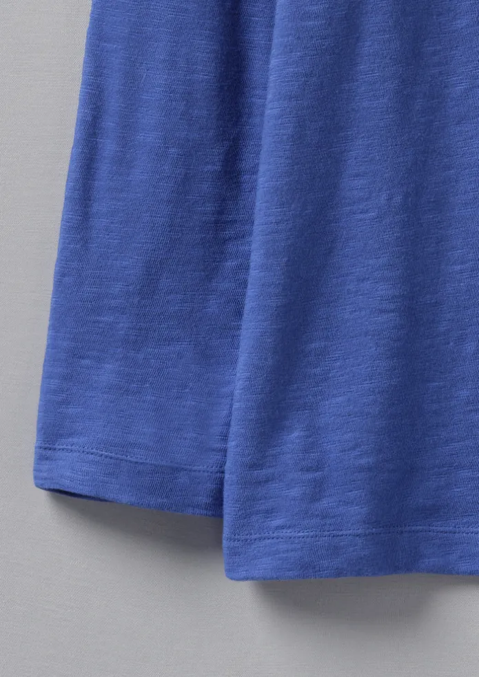 Lia Garment Dyed Boat Neck Tee