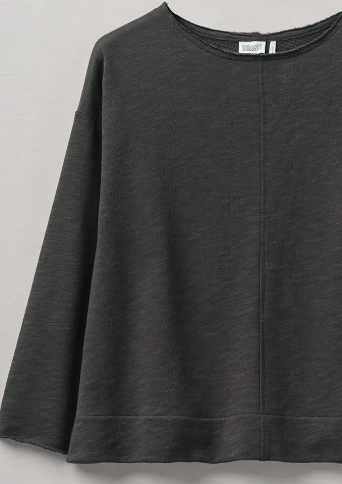Loopback Jersey Sweater
