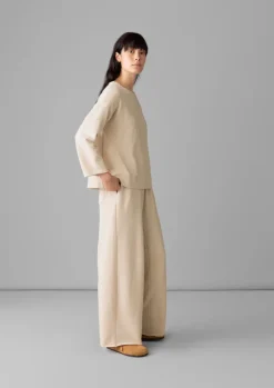 Loopback Jersey Sweater