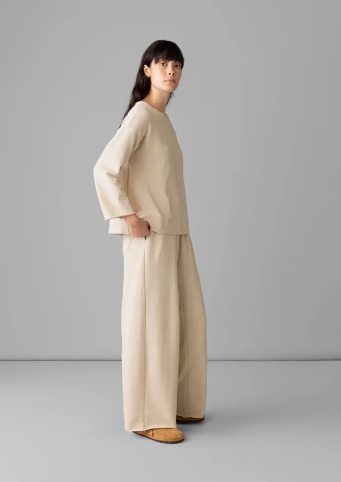 Loopback Jersey Sweater