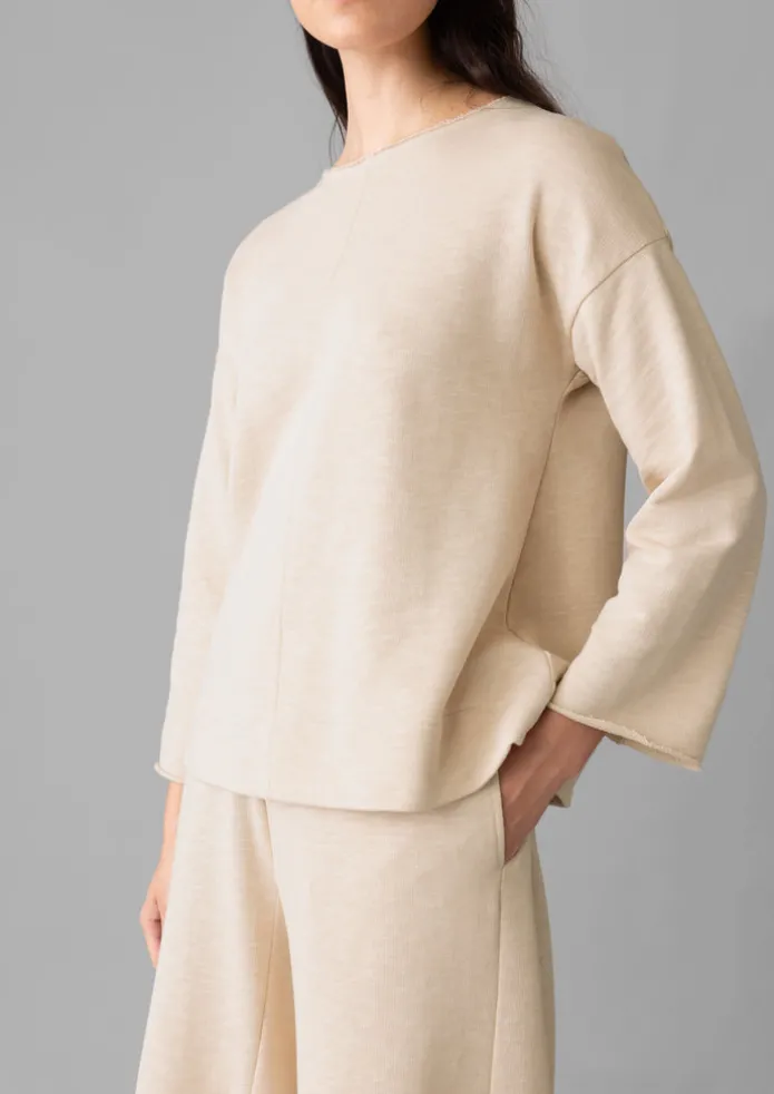 Loopback Jersey Sweater