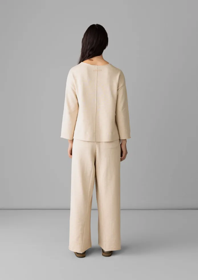 Loopback Jersey Sweater