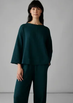 Loopback Jersey Sweater