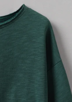 Loopback Jersey Sweater