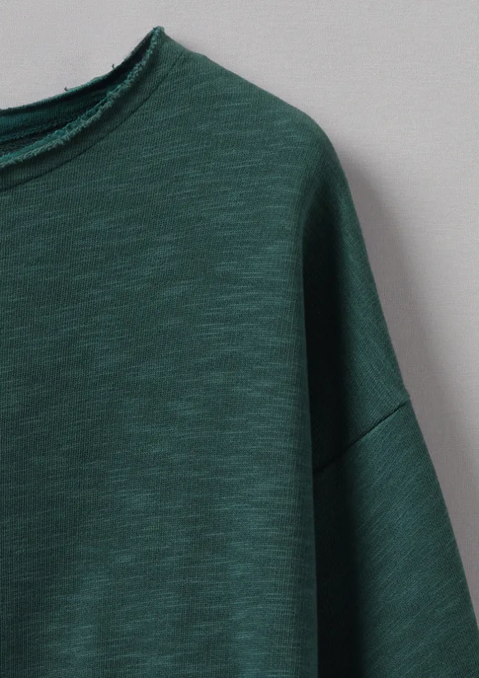 Loopback Jersey Sweater