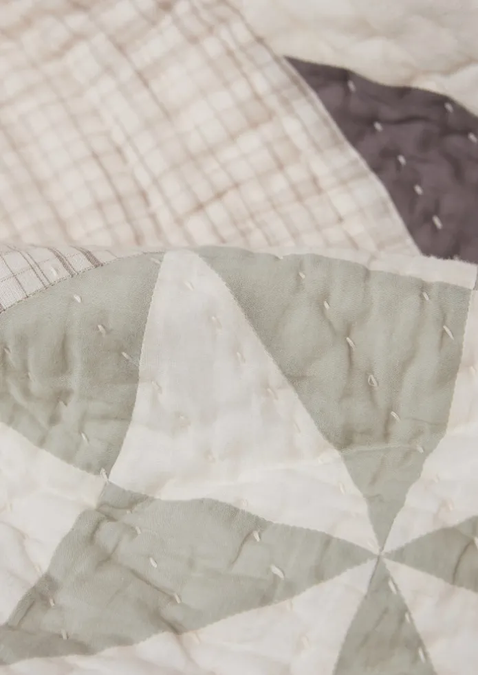 Maia Patchwork Cotton Quilt