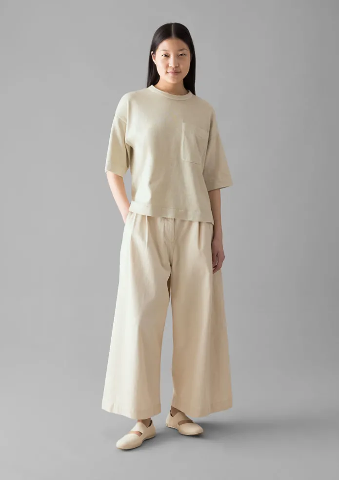 Mineral Dyed Cotton Boxy Tee