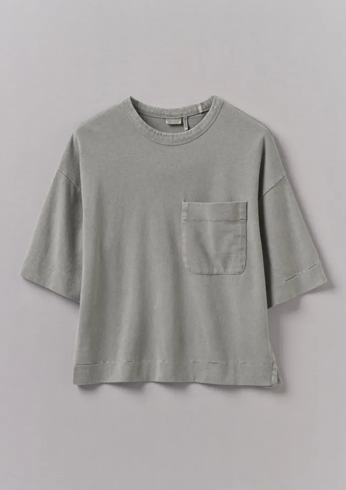 Mineral Dyed Cotton Boxy Tee