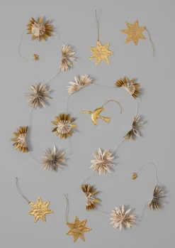 Mini Palm Lokta Paper Garland
