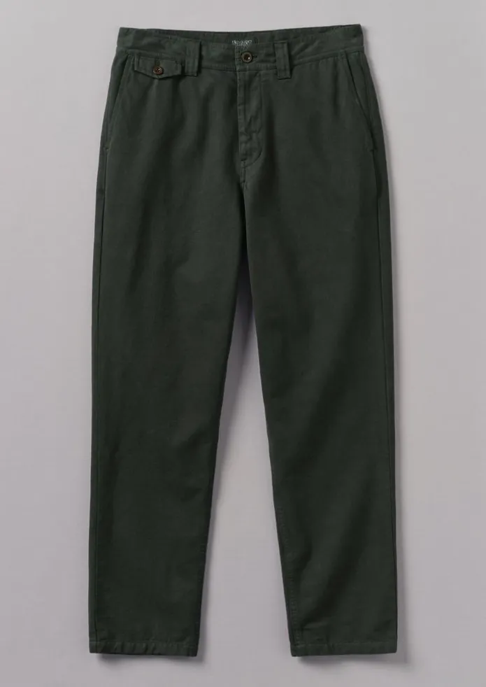 Norv Garment Dyed Tapered Trousers