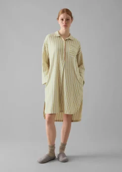 Nova Stripe Flannel Nightshirt