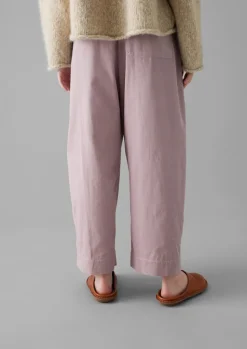 Organic Cord Barrel Leg Trousers