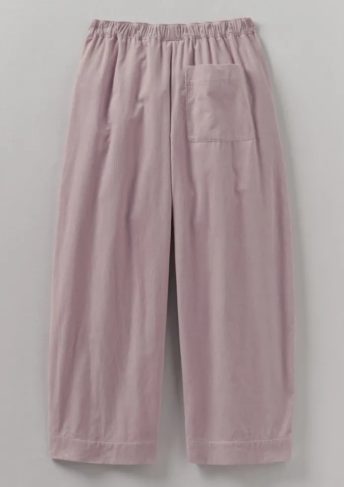 Organic Cord Barrel Leg Trousers