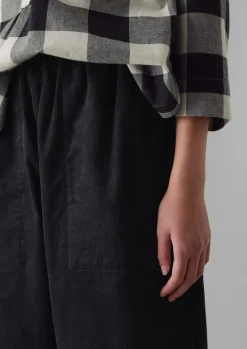 Organic Cord Barrel Leg Trousers