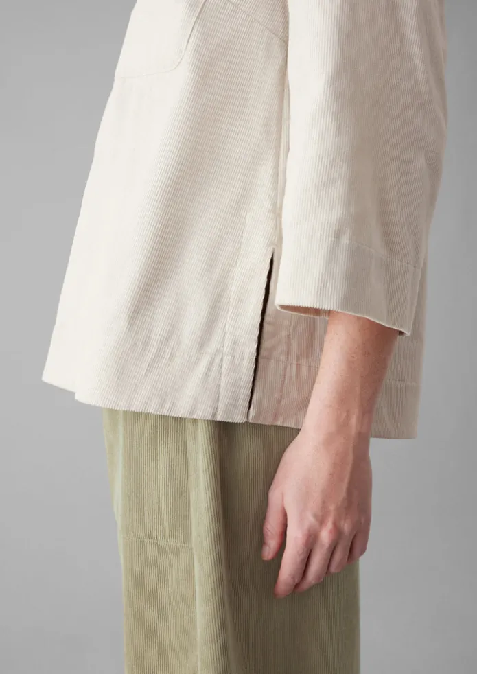 Organic Cord Patch Pocket Shirt