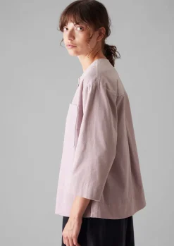 Organic Cord Patch Pocket Shirt