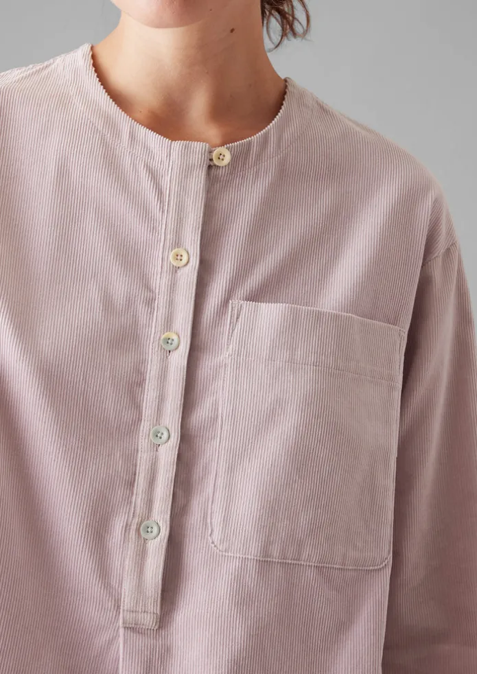 Organic Cord Patch Pocket Shirt