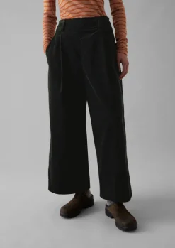 Organic Cord Pleat Front Trousers