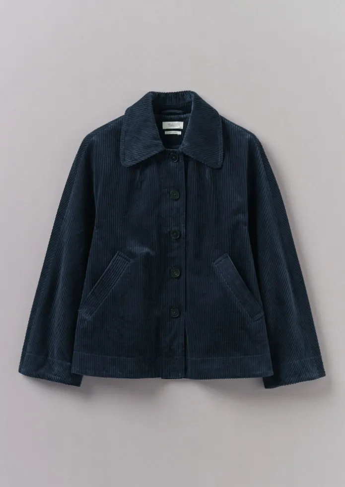 Organic Cord Swingy Jacket