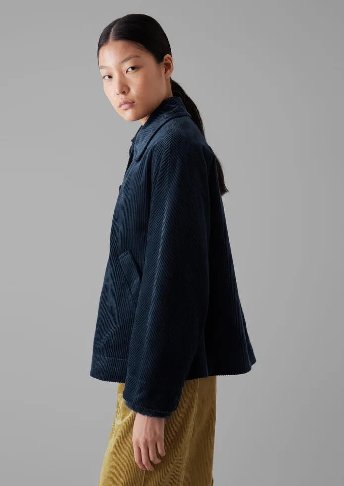Organic Cord Swingy Jacket