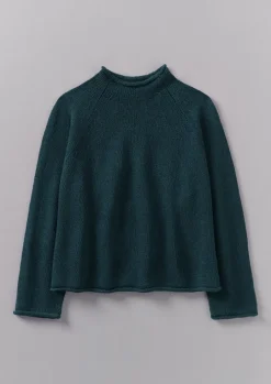 Organic Cotton Linen Easy Sweater