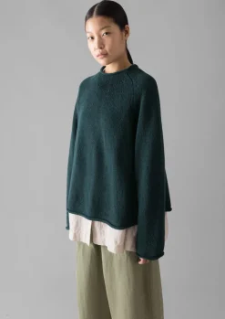 Organic Cotton Linen Easy Sweater