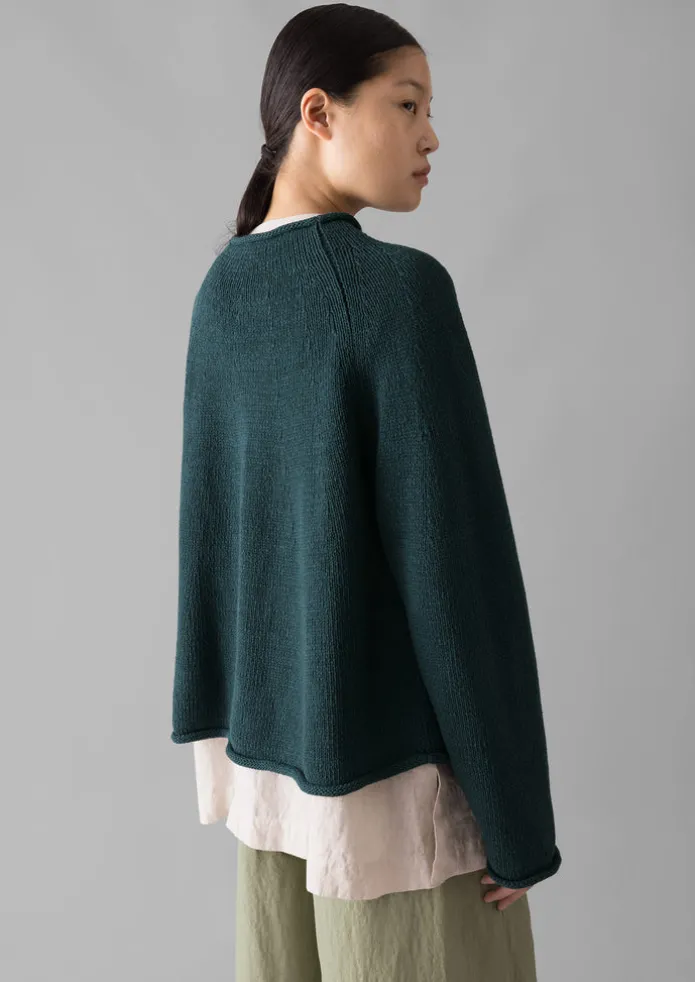 Organic Cotton Linen Easy Sweater