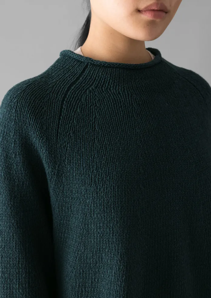 Organic Cotton Linen Easy Sweater